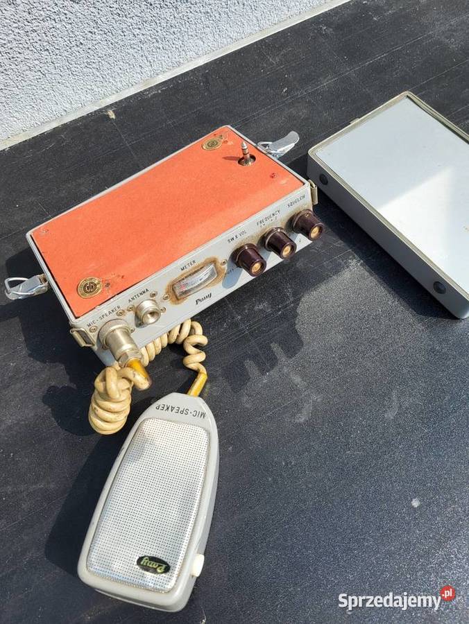 POLICYJNE CB 705 PONY MOTOCYKLOWE CB RADIO Militaria Rybnik