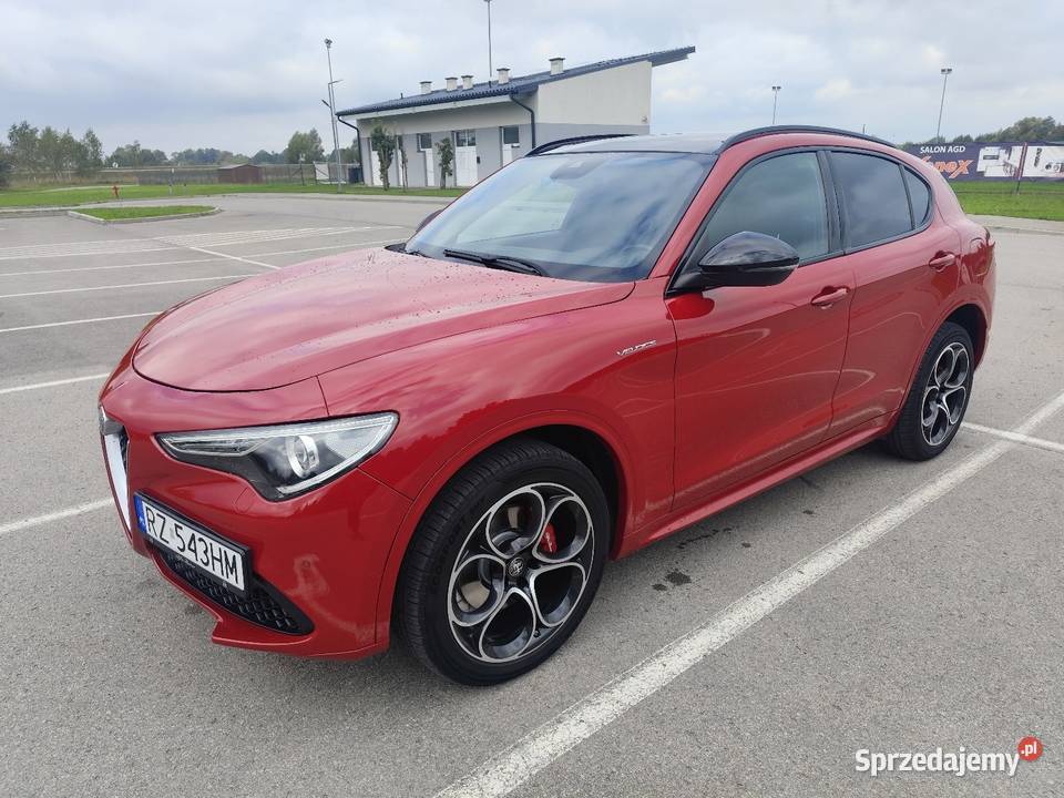 Alfa Romeo Stelvio Veloce 20 Turbo 280 Automat czerwony Rzeszów