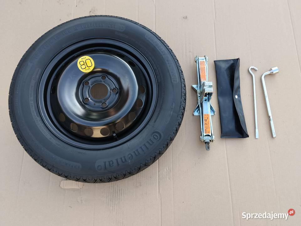 Koło dojazdowe NISSAN QASHQAI I J10 II J11 R16 Koła dojazdowe Miejska Górka