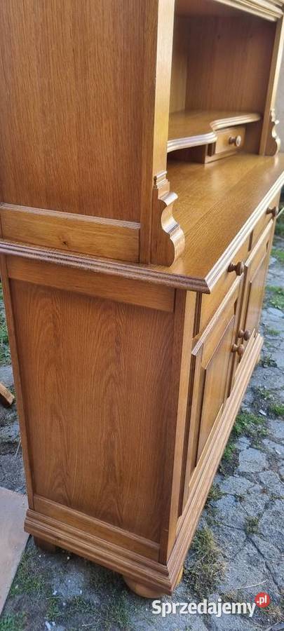 Kredens drewniany wiejski jasny Kamieniec Ząbkowicki sprzedam
