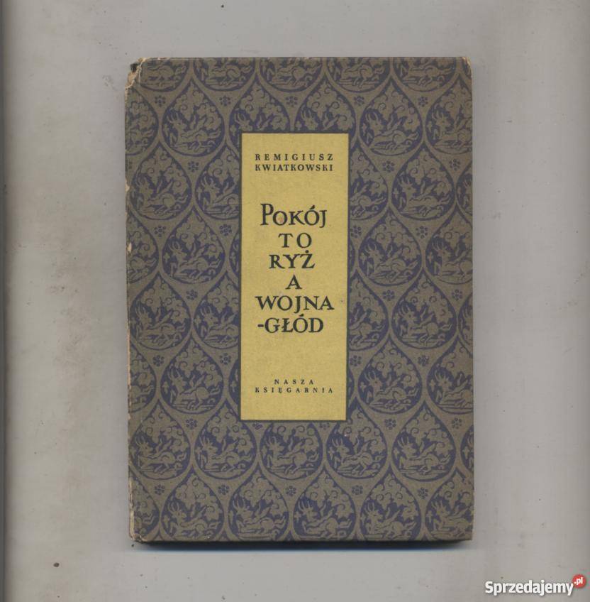 Pokój to ryż a wojna głód zachodniopomorskie Szczecin