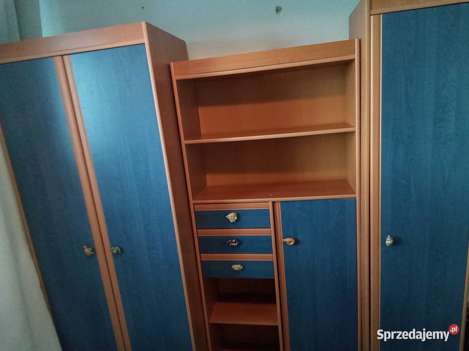 Zestaw szaf morskich do pokoju młodzieżowego Warszawa