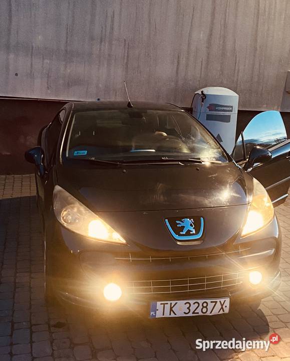 Piękny 207 CC sport elektryczne lusterka mazowieckie Warszawa