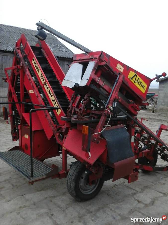 Kombajn do warzyw marchew pietruszka buraczek Kombajny Rogalin