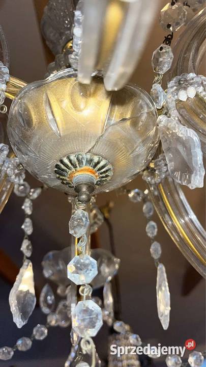 Żyrandol kryształowy Pięcioramienny Maria Teresa Gdańsk