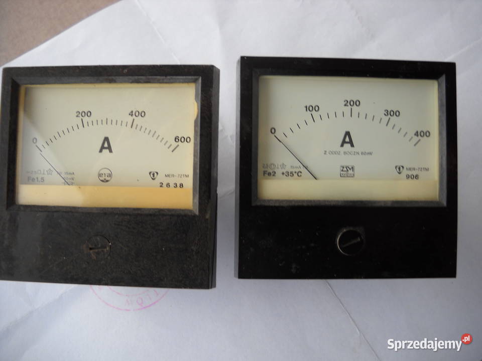 Amperomierz 400A 600A Mer72 Lublin sprzedam