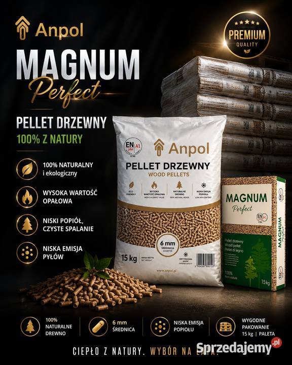 Sprzedam pellet Magnum Perfect Anpol małopolskie Miechów