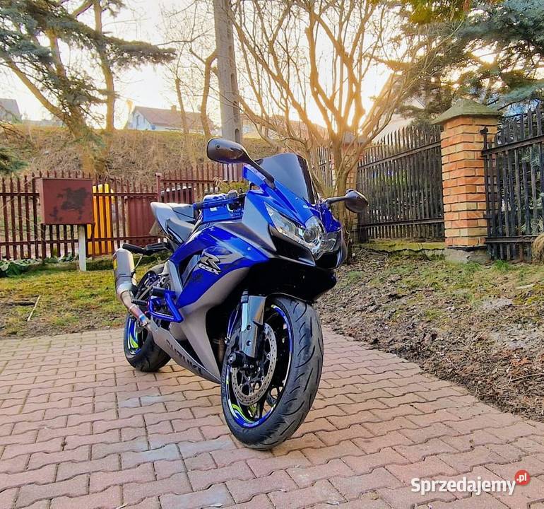 Suzuki GSXR 750 Rok produkcji 2010 podlaskie Łomża