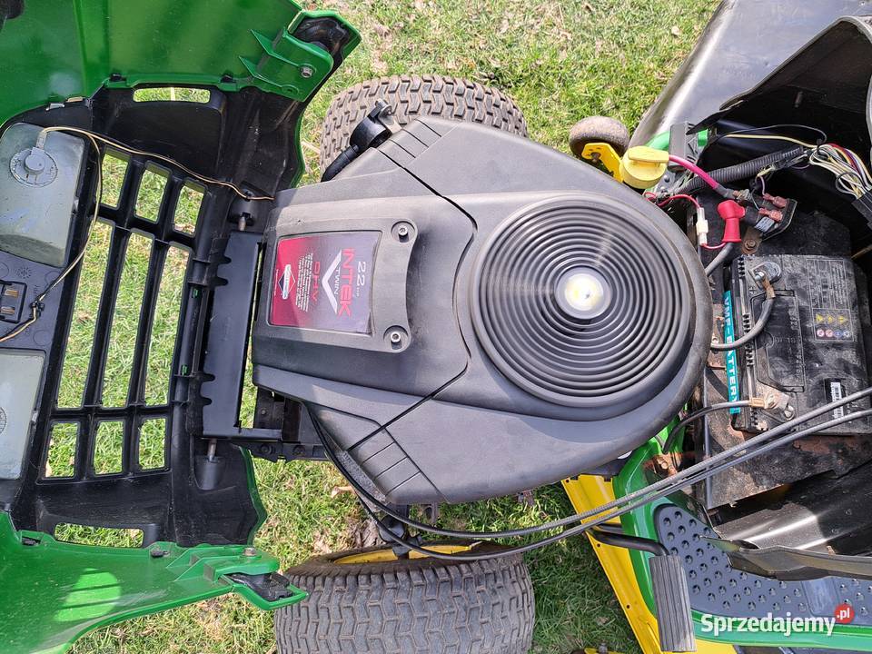 Kosiarka samojezdna traktorek John Deere La165 Proszowice