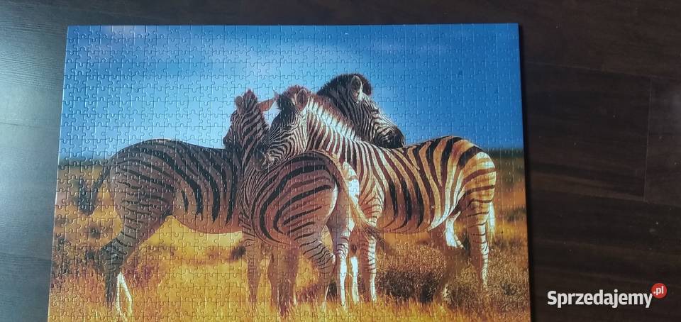 Puzzle ułożone 1000 elementów Piekary Śląskie sprzedam