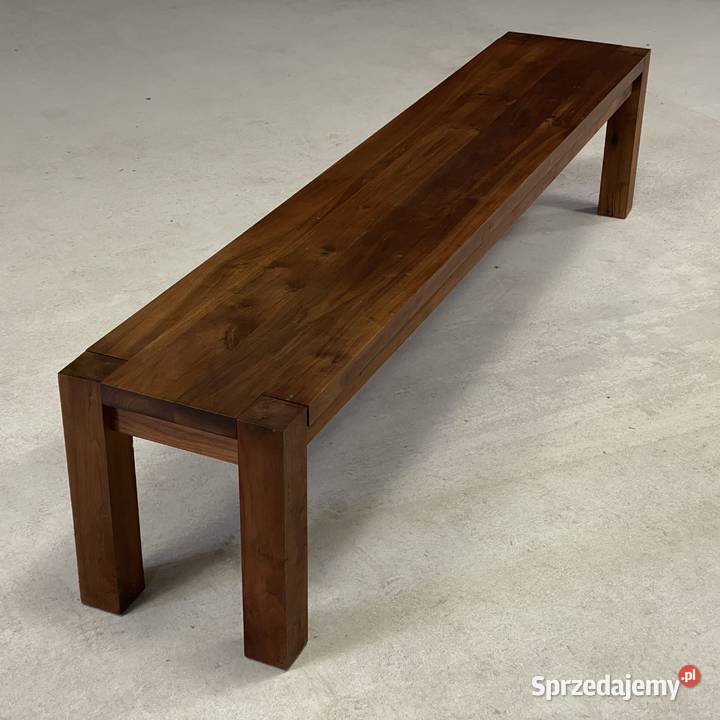 Masywna ławaławka z litego drewna 215 loft Ławki Budno