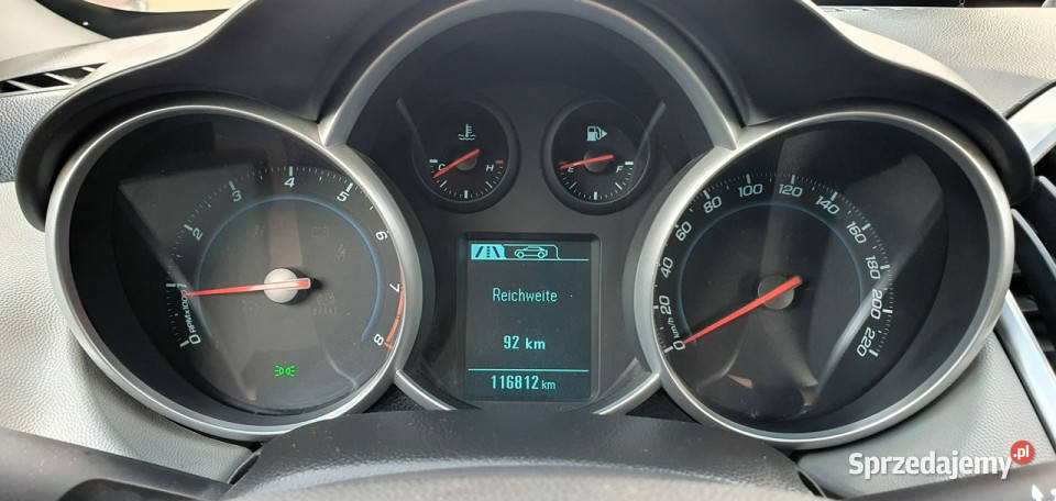 Chevrolet Cruze Oryginalny lakier1 Cruze śląskie Przyszowice