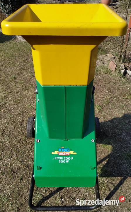 Rozdrabniacz rębak do gałęzi KING CRAFT 2000 W Kiekrz