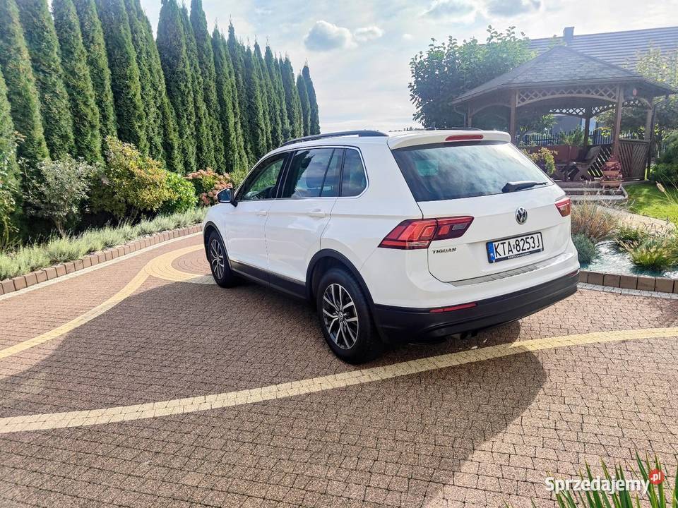 Volkswagen Tiguan II 14 automat niski przebieg łopatki zmiany biegów małopolskie Gromnik