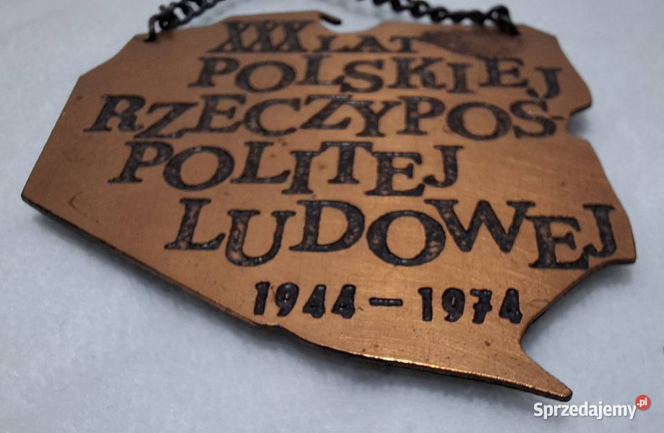 Zawieszka XXX Lat Polskiej Rzeczpospolitej Czeladź sprzedam