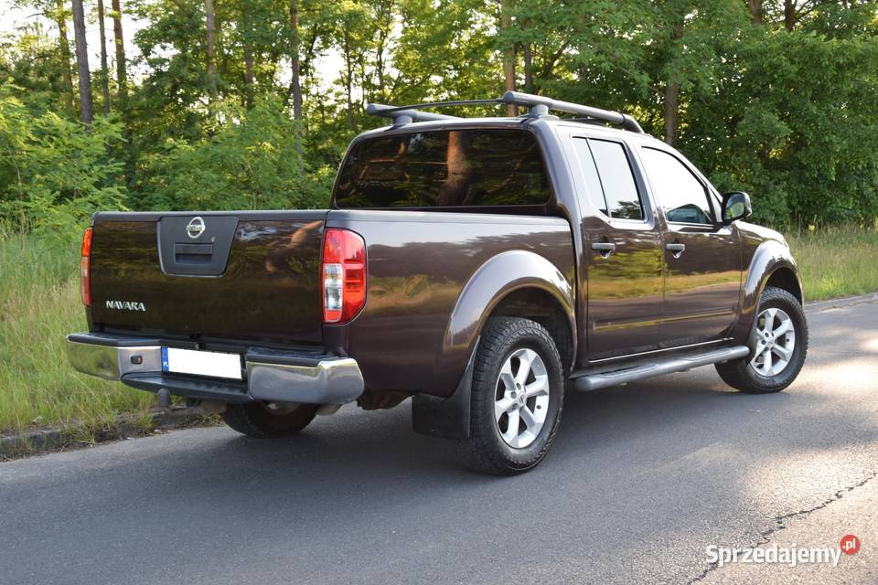 NISSAN NAVARA D40 25 DCi Skóry Szyber hak nowe Zielona Góra