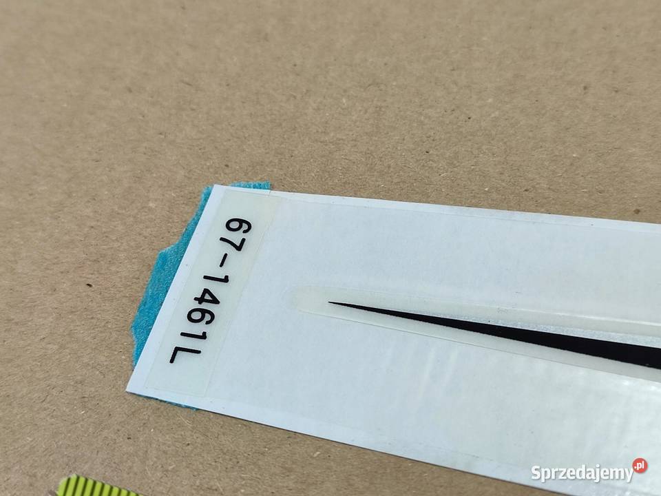 NAKLEJKA NA LEWY BOCZEK KAWASAKI ZX10R GREEN Emblematy