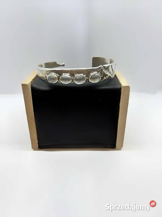 Srebrna Bransoletka pr 835 2218g Vintage srebro Elbląg