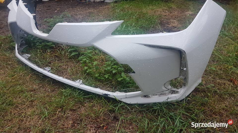 Toyota Corolla zderzak przód biały Warszawa