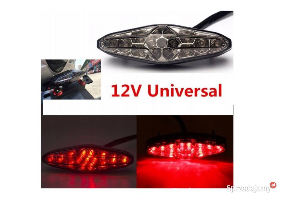 LAMPA MOTOCYKLOWA NA TYŁ CUSTOM BOBBER CAFE Sosnowiec