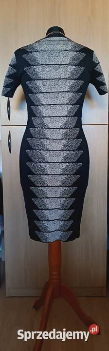 Sukienka MIDI Nowa S 36 wiskoza 88 dolnośląskie Wrocław sprzedam