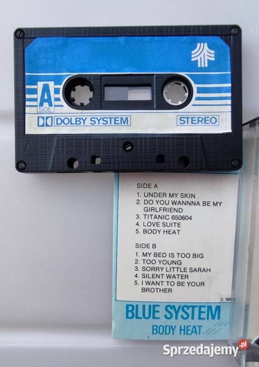 Blue System 6 kaset magnetofonowych małopolskie Bochnia