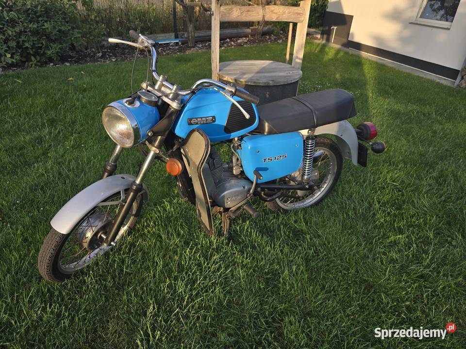 MZ ts 125 zarejestrowana wielkopolskie Kajew