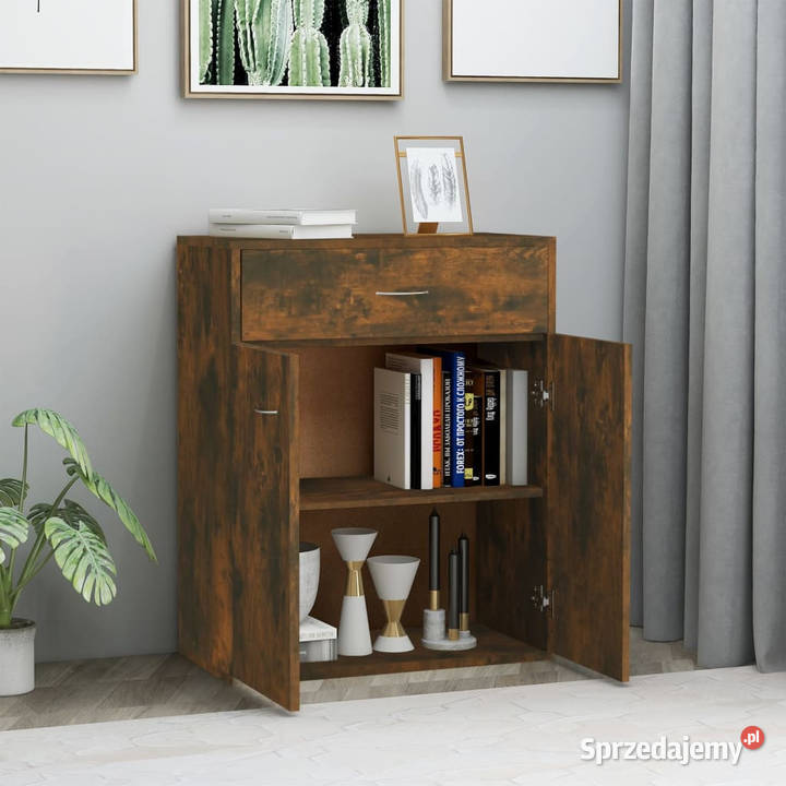 Szafka przydymiony dąb 60x30x75 materiał Warszawa