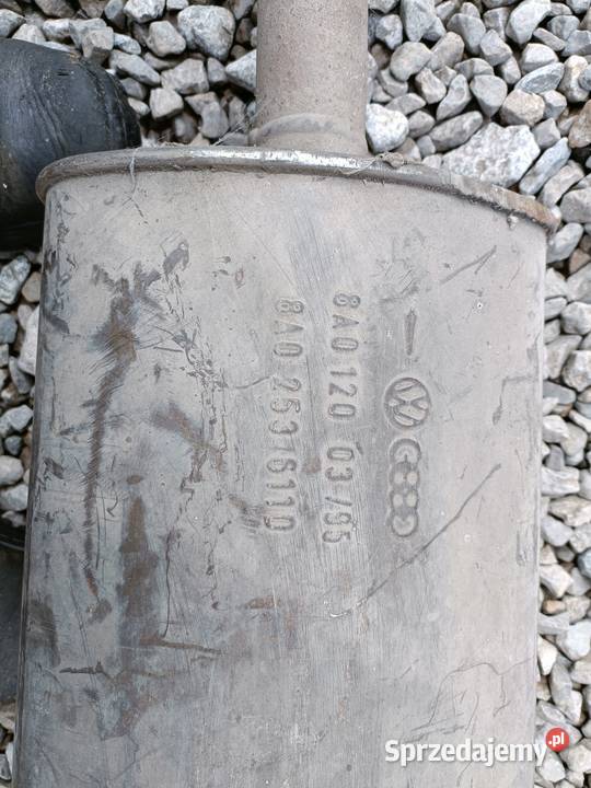 Tłumik końcowy Audi B4 20 benzyna 8A0120
