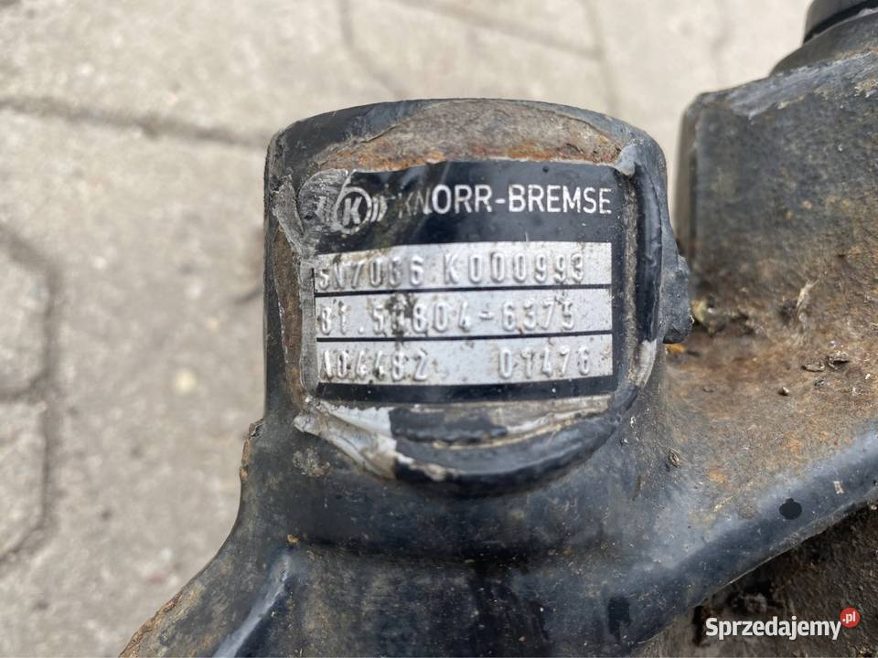 Zacisk hamulcowy MAN TGA TGS Knorr Bremse SN7066 Gorzów Wielkopolski