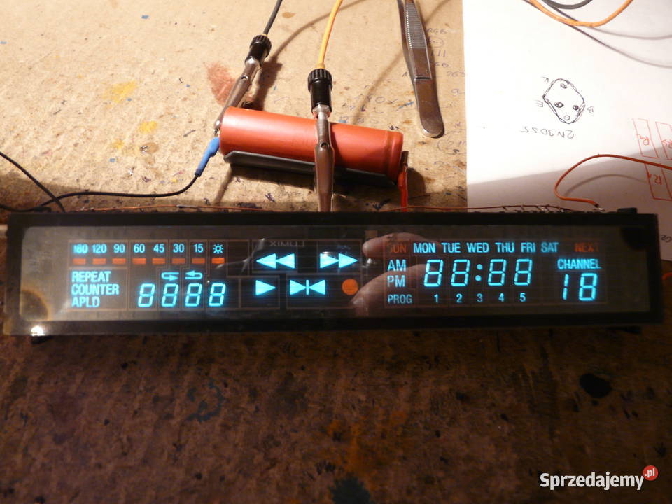 Wyświetlacze z magnetowidów Bielsko-Biała sprzedam