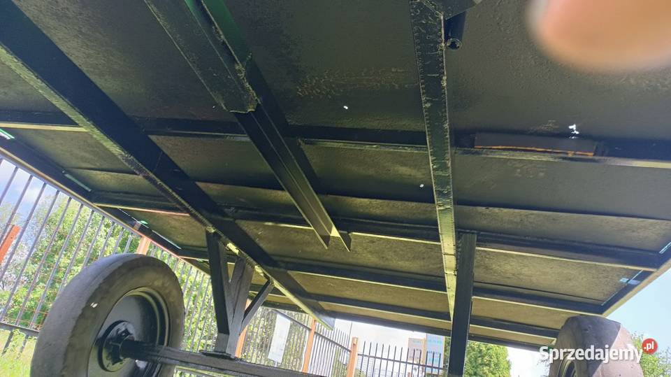Przyczepa rolnicza jednoosiowa Maszyny rolnicze Ćmielów