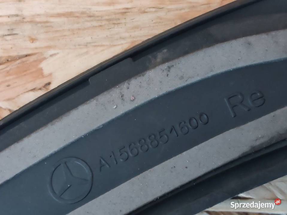 Listwa na Błotnik Prawy Tył Mercedes GLA W156 osobowe Pleszew sprzedam