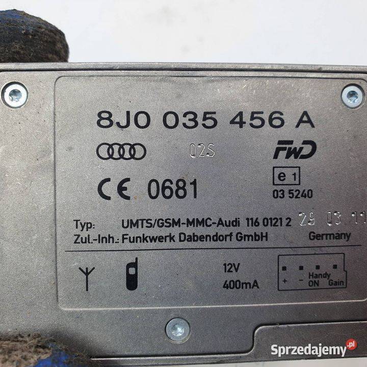 MODUŁ AUDI A6 C7 8J0035456A Lipno