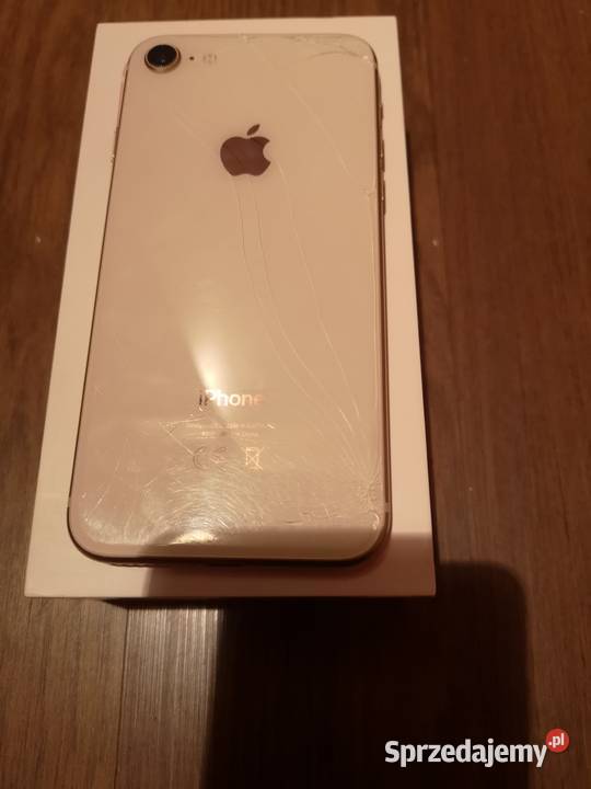 Iphone 8 GOLD 256GB Skomielna Biała