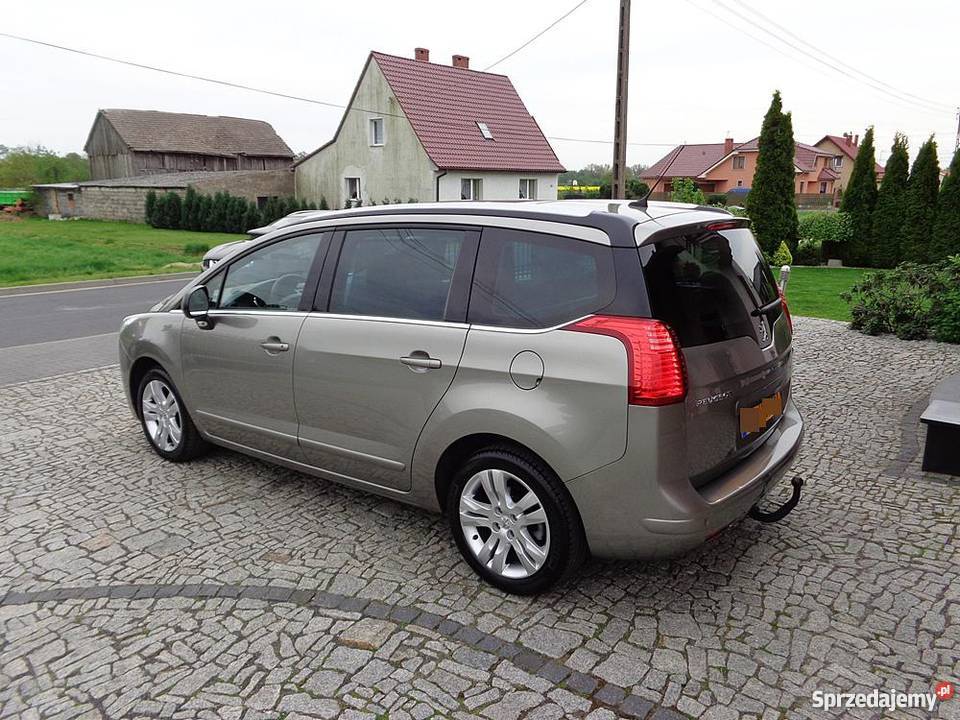 Sprzedam Peugeot 5008 nieuszkodzony zloty bezwypadkowy Sulechów