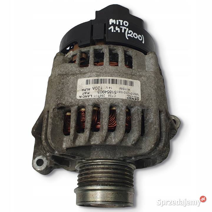 ALTERNATOR Alfa Romeo Mito 14 T 51854903 120A Chełm
