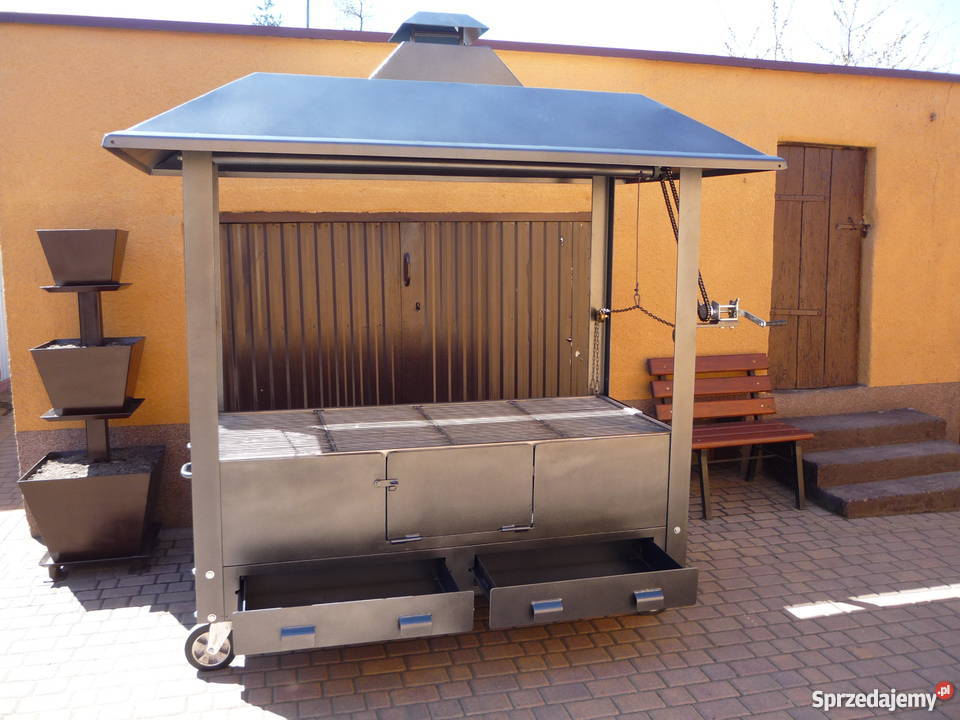 Grill gastronomiczny cateringowy blacha 6mm wielkopolskie Damasławek sprzedam