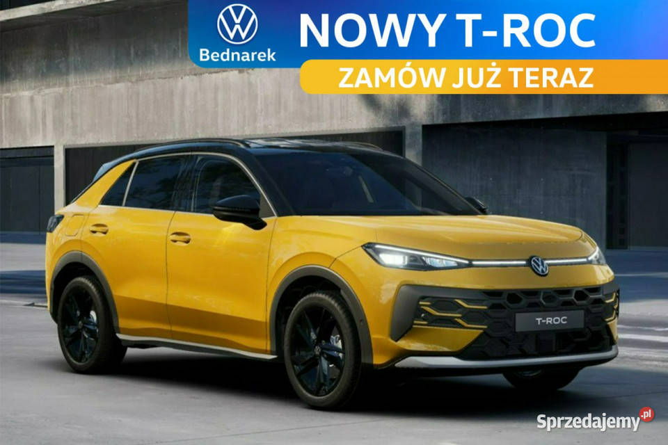 Volkswagen TRoc Wersja Style 15 eTSI 116 DSG gniazdo USB łódzkie Łódź