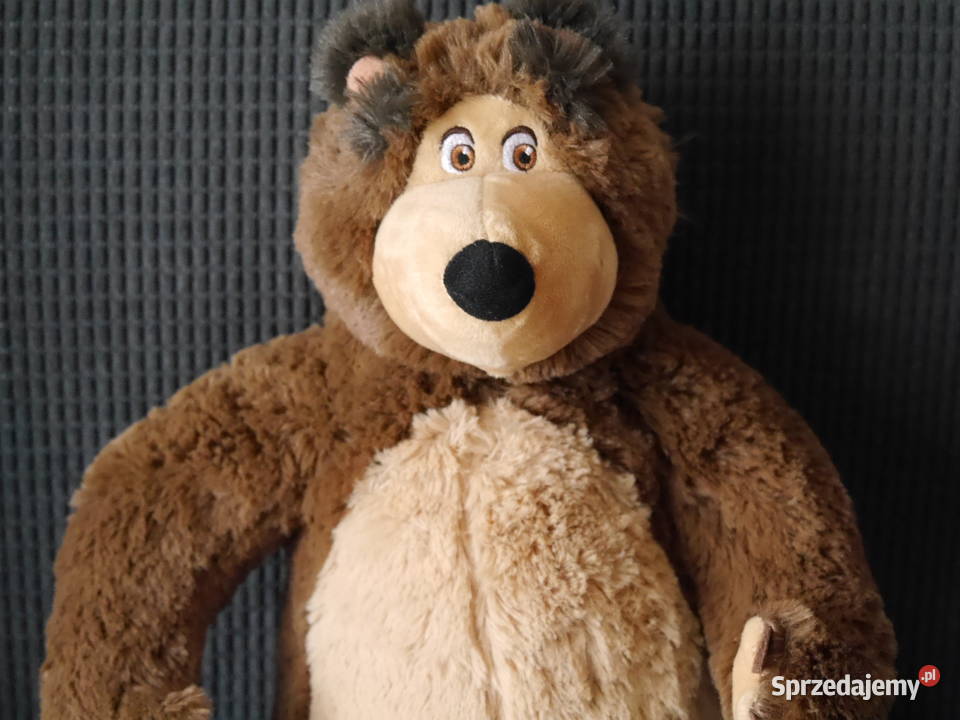 Simba śmiejący się Miś Misza Masza i Niedźwiedź