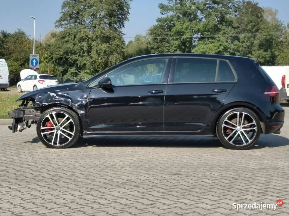 Volkswagen Golf GTD 20 diesel 184 6biegów xenon czarny Kęty
