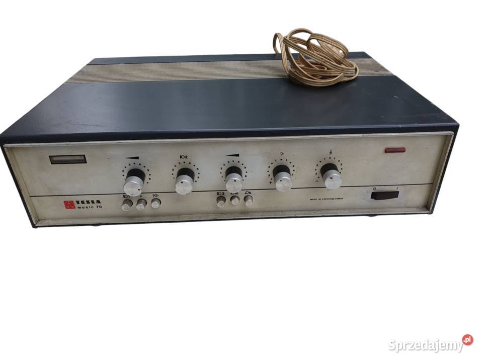 Stary unikat Czechosłowacki wzmacniacz lampowy Cieszyn sprzedam