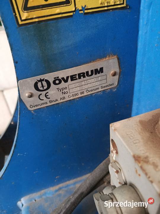 Pług Overum cx 4 skibowy nieuszkodzony Głubczyce