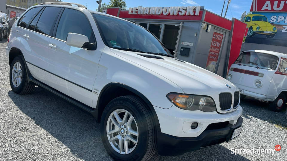 BMW X5 30 BenzynaGaz Moc 228 Automat 4x4 E53 ESP Elbląg sprzedam