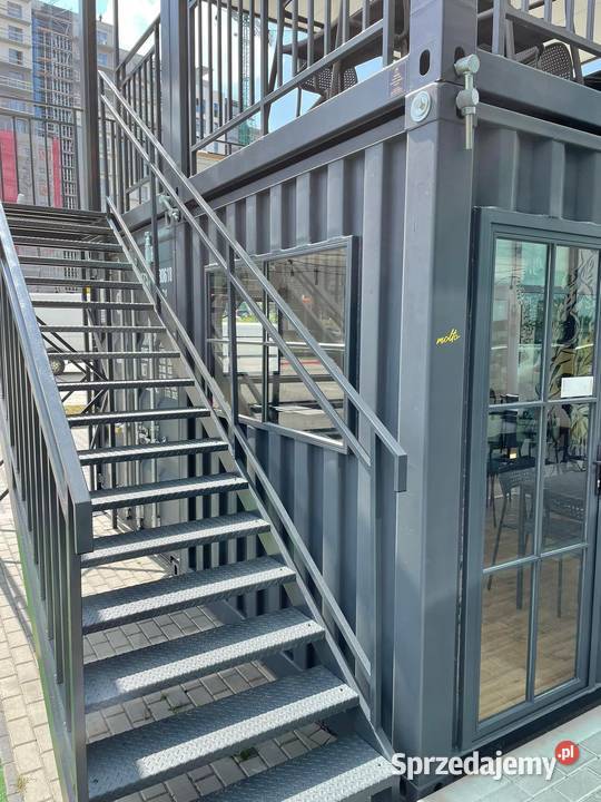 Kontener morski modyfikacje patio antresola Rzeszów