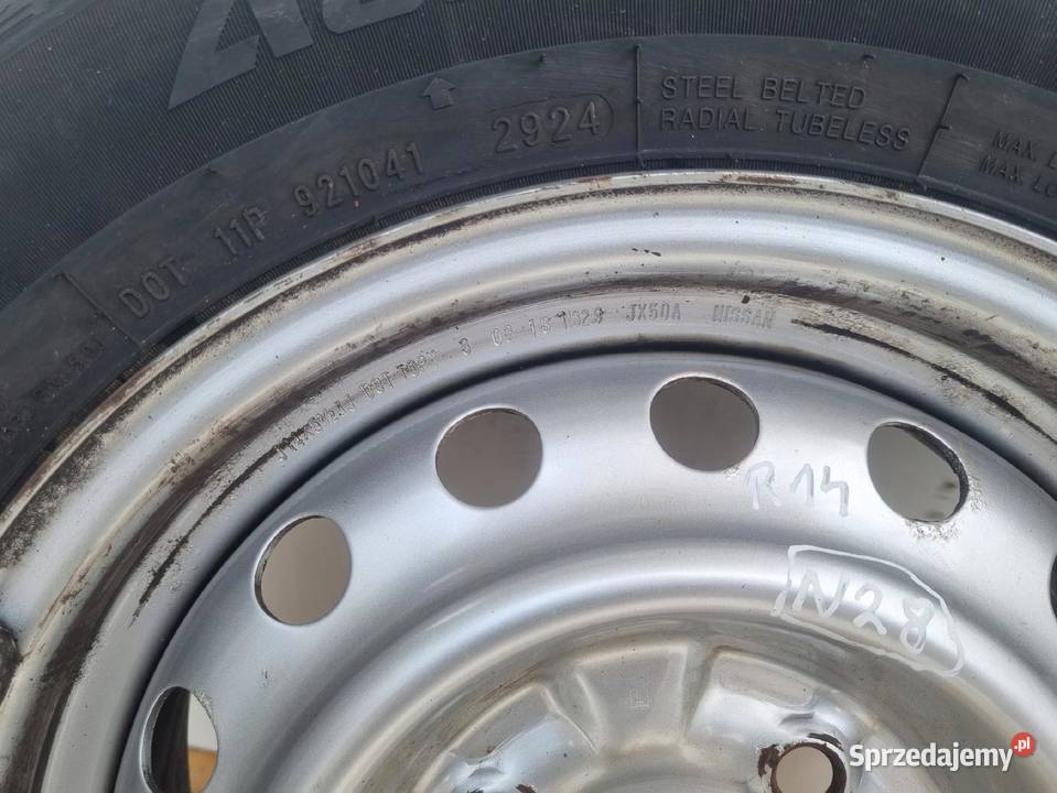 Nissan NV200 KOŁO ZAPASOWE Zapas felga 17570 sprzedam