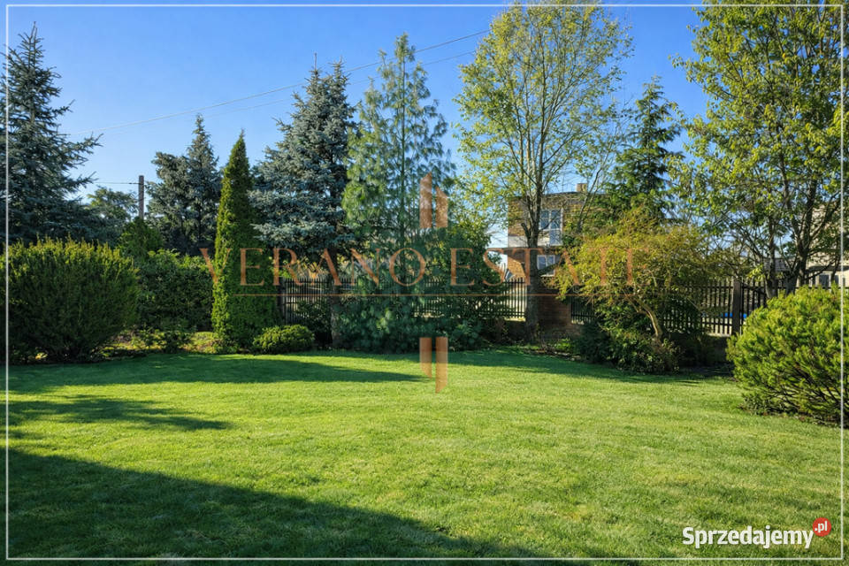 Okazja Dom 250m2 3 garaże piękna działka łódzkie Zgierz