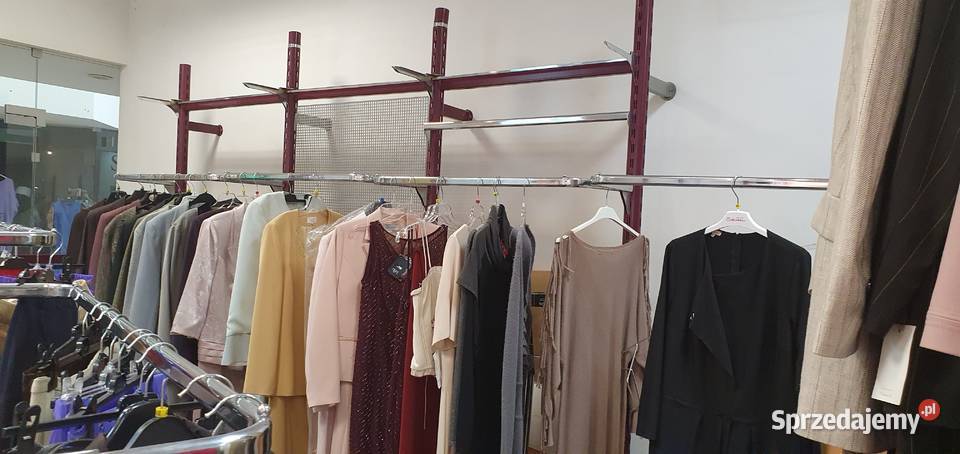 Regały sklepowe wieszaki wolnostojące ścianki Warszawa
