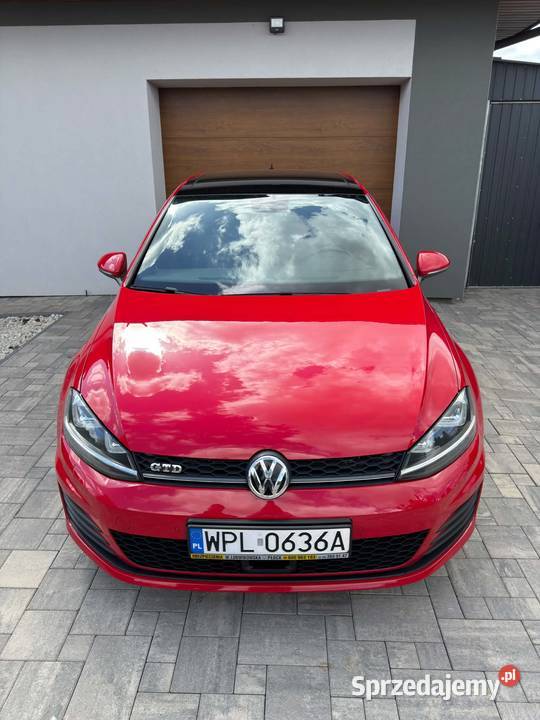 Vw golf 7 GTD 2015 full Płock
