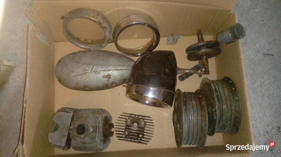 Jawa mustang piasty lampa pokrywa wał kopniak łódzkie Łódź